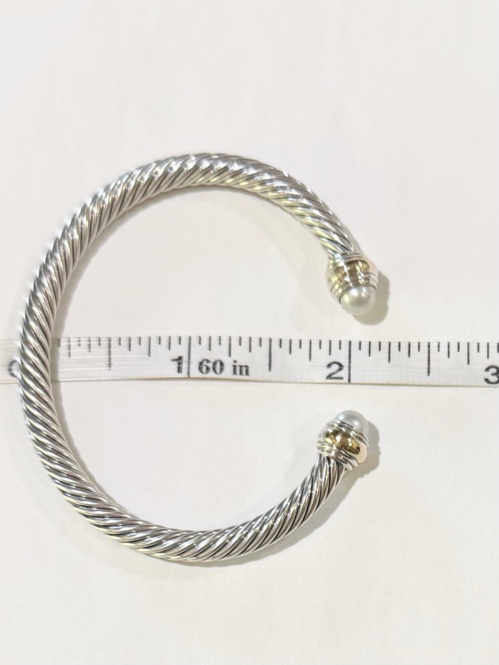 ❤️ David Yurman 5mm Classic Cable Bracelet - Picture 9 of 10